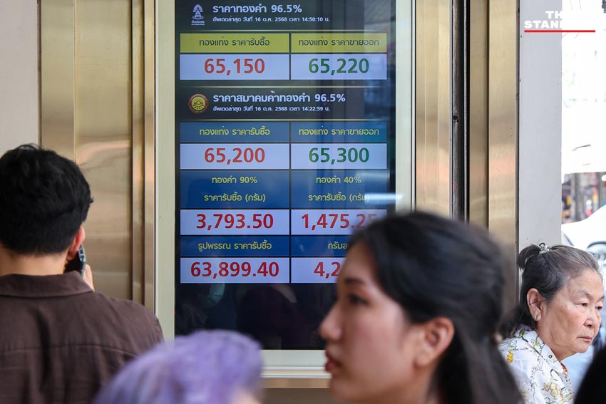 เยาวราชคึกคัก! ประชาชนแห่ 'ซื้อทองคำ'
