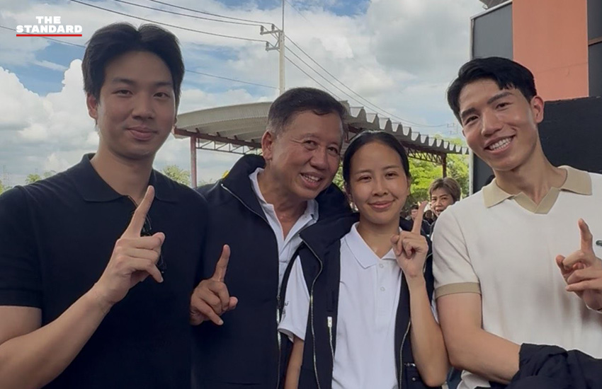 อนุทินหาเสียงช่วง ‘วิสุดา’ ลูกสาว ‘ศักดิ์ดา’ ชิง สส. กาญจนบุรี 