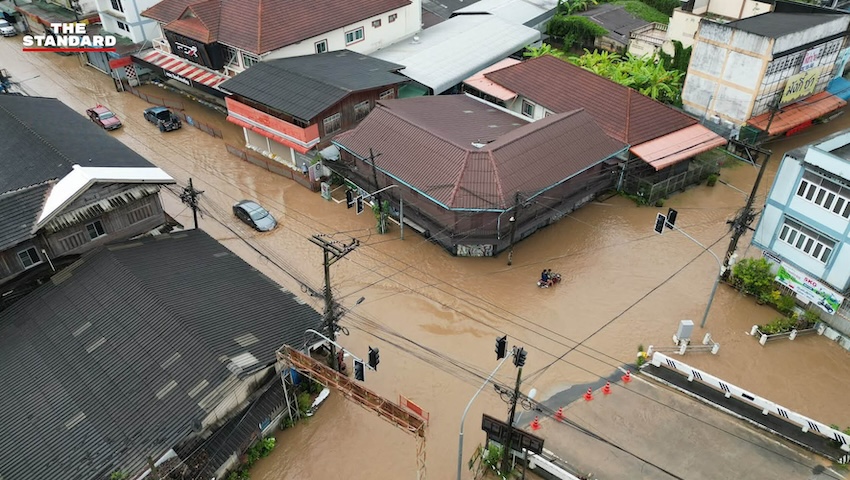  น้ำท่วมฉับพลัน เชียงใหม่ แม่อาย ฝาง