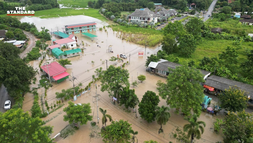 น้ำท่วมฉับพลัน เชียงใหม่ แม่อาย ฝาง