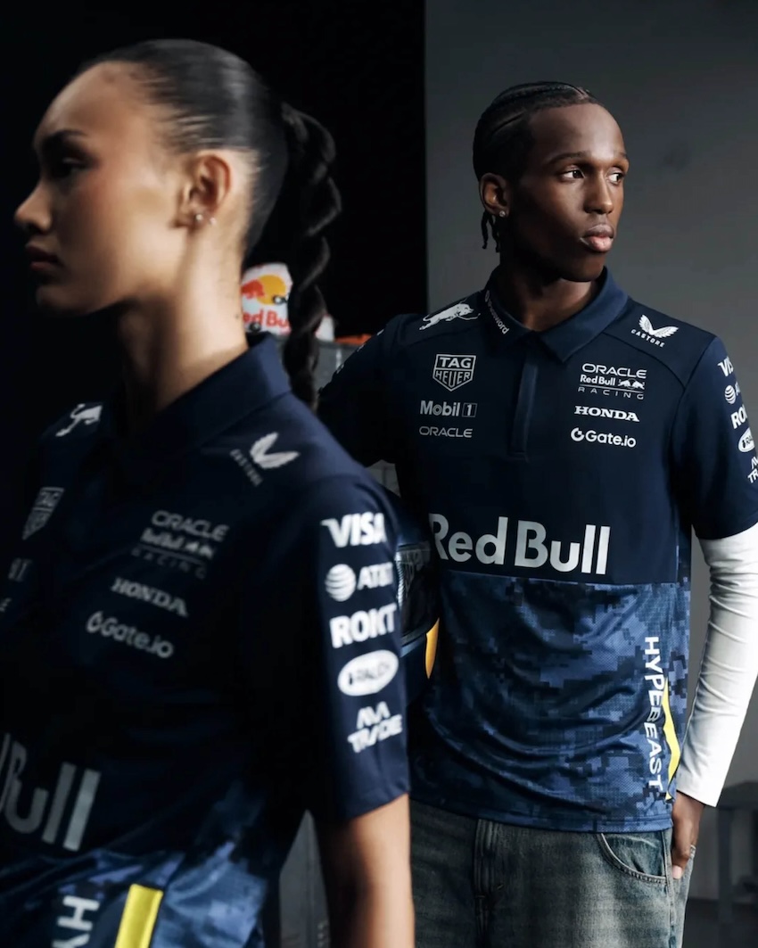 Red Bull Racing ร่วมมือกับ Castore และ Hypebeast