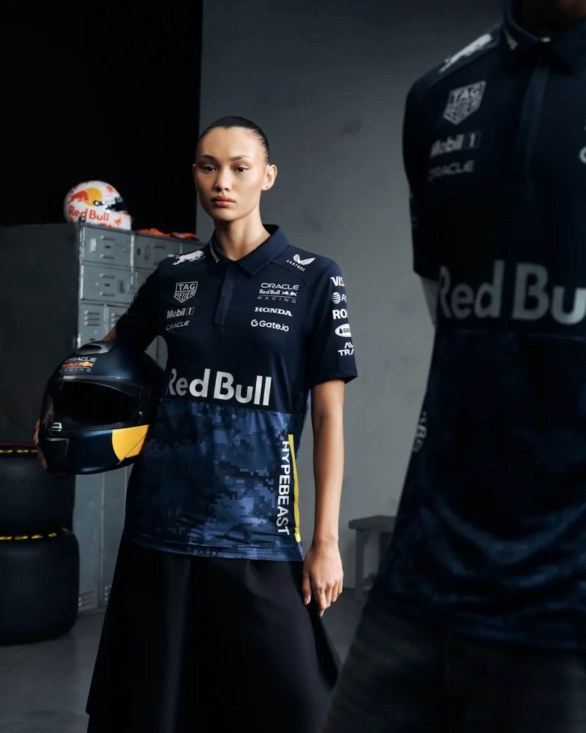 Red Bull Racing ร่วมมือกับ Castore และ Hypebeast