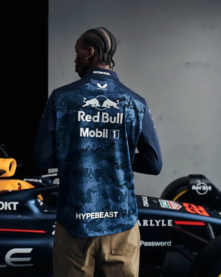 Red Bull Racing ร่วมมือกับ Castore และ Hypebeast