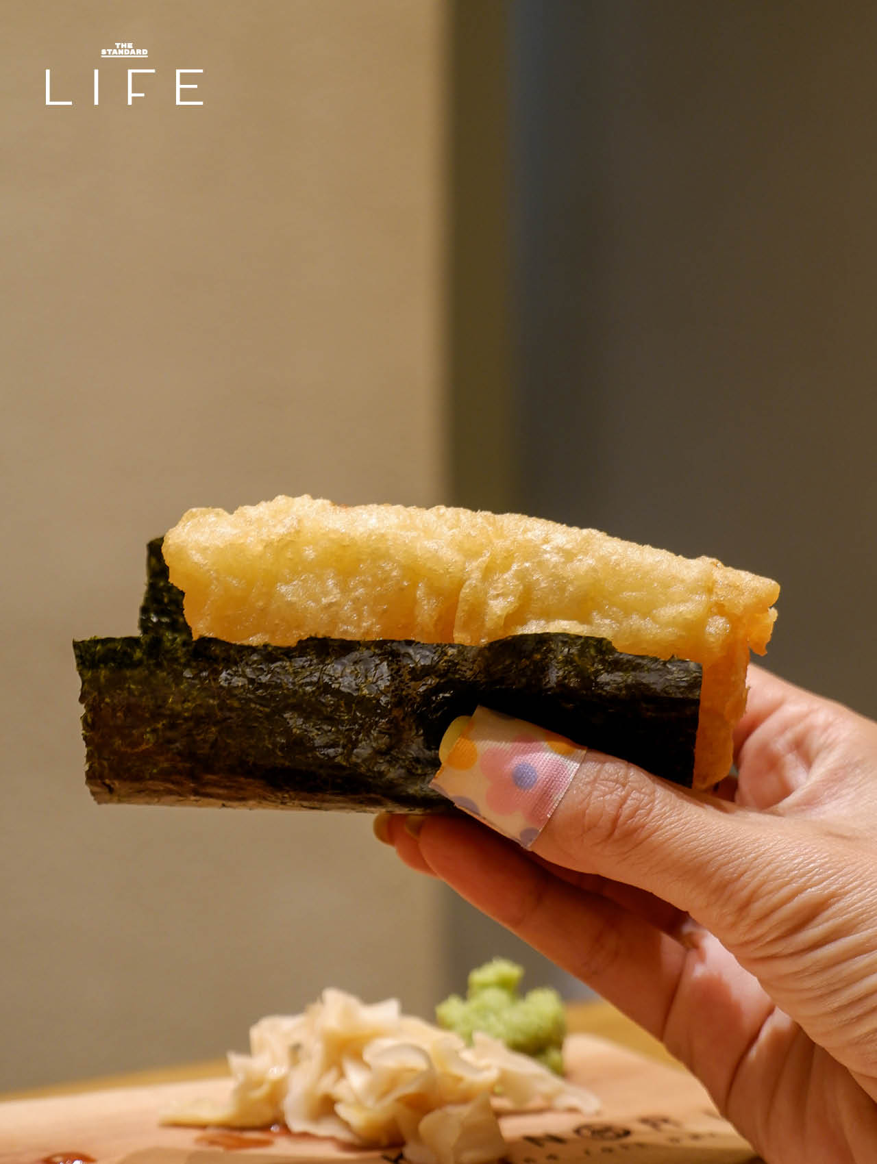 KANORI Hand roll bar สาขาใหม่ กับเมนูโรลสำเร็จรูปให้ม้วนกินเอง