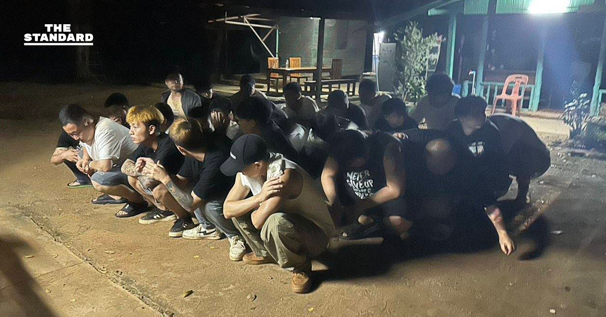 นาวิกโยธินตรวจเข้มชายแดน รวบ 3 ชาวอูกันดา พบพิรุธข้อมูล Biometric คาดเชื่อมโยง สแกมเมอร์ พร้อมจับผู้นำพาแรงงานจีน 17 คน