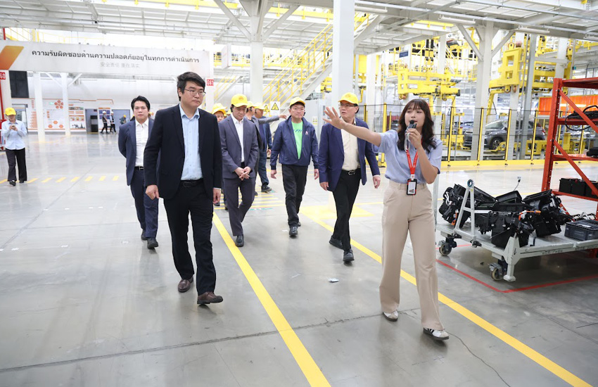 BYD ไทยแลนด์ เปิดชมโรงงานระยองครั้งแรก เผยตลาด EV โตแกร่ง ปี 68 ผลิตเต็มสูบ 4 หมื่นคัน ย้ำใช้ ‘Local content’ สูง 54% 4