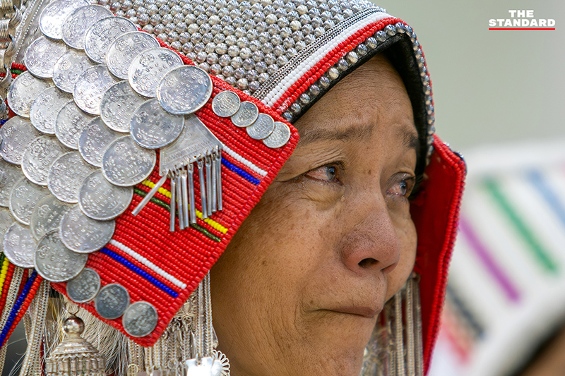 กลุ่มชาติพันธุ์และพสกนิกรเชียงใหม่ ร่วมถวายน้ำสรงพระบรมศพ สมเด็จพระพันปีหลวง 1