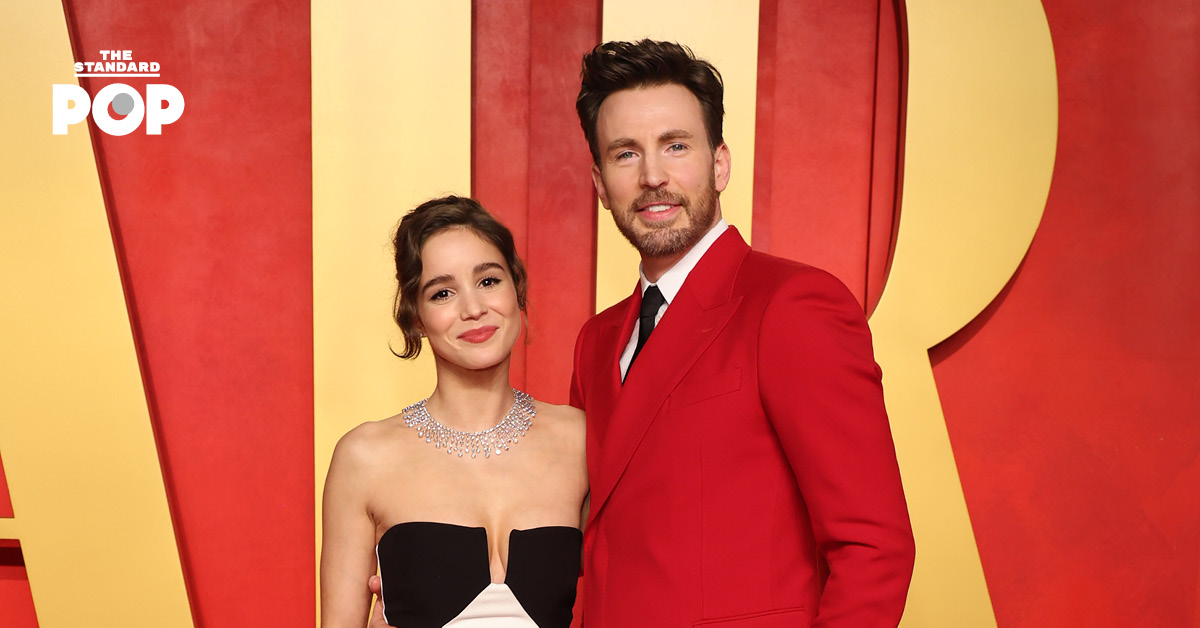 Chris Evans และภรรยา Alba Baptista ต้อนรับทายาทคนแรก