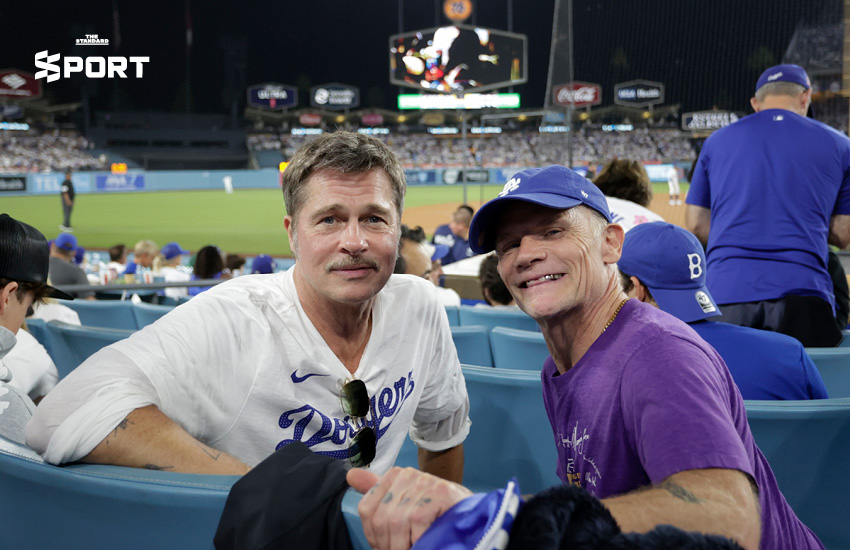 คนดังแห่ชมเวิลด์ซีรีส์ดอดเจอร์ส ปะทะ บลูเจย์ส ที่ แอลเอ 2