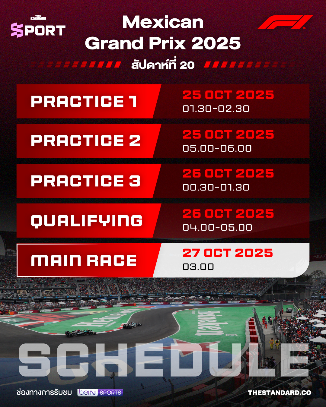 INFO-ตารางแข่งขัน-F1-เม็กซิกันกรังด์ปรีซ์