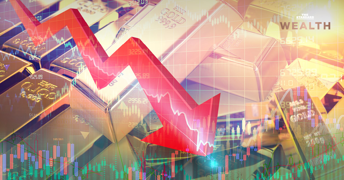 ดัชนี S&P 500 แสดงสัญญาณอ่อนแรง ขณะที่ราคาทองคำร่วงหนักสุดในรอบ 12 ปี