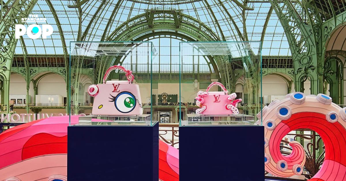 Louis Vuitton เปิดตัวคอลเล็กชัน Artycapucines ร่วมกับ Takashi Murakami ที่ Art Basel Paris
