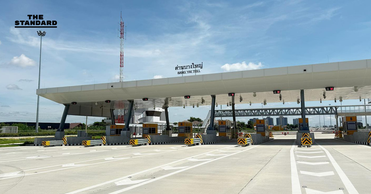 กรมทางหลวงเตรียมเปิดทดลองใช้ มอเตอร์เวย์ M81 บางใหญ่-กาญจนบุรี ฟรี ครบทุกด่าน 96 กม. เริ่ม 31 ต.ค. นี้