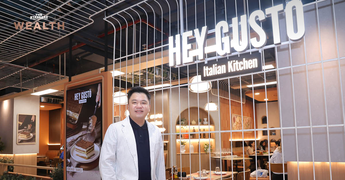 ไมเนอร์ฟู้ด เห็นสัญญาณตลาดเปลี่ยน ปั้น Hey Gusto แบรนด์ร้านอาหารอิตาเลียนพรีเมียมใหม่ จับลูกค้ากลุ่มบน กรุงเทพฯ ที่กำลังซื้อสูง