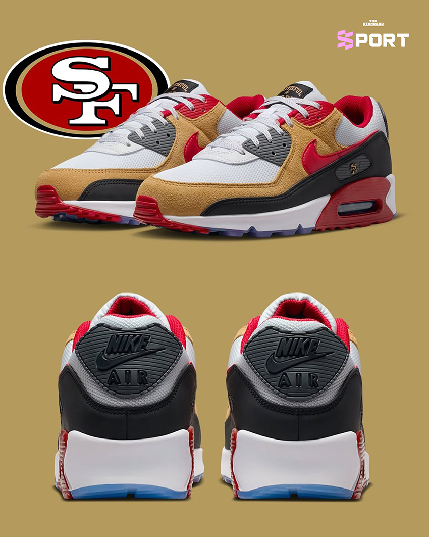 Nike เปิดตัว Air Max 90 NFL Rivalry Pack ได้แรงบันดาลใจคู่ปรับในศึก อเมริกันฟุตบอล 4