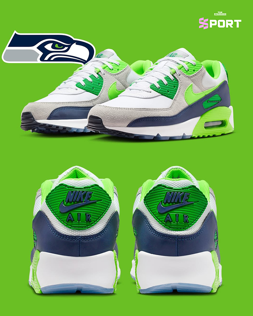 Nike เปิดตัว Air Max 90 NFL Rivalry Pack ได้แรงบันดาลใจคู่ปรับในศึก อเมริกันฟุตบอล 6