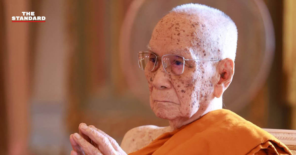 สมเด็จพระสังฆราช ทรงสังฆทานอุทิศถวายพระราชกุศล แด่สมเด็จพระพันปีหลวง
