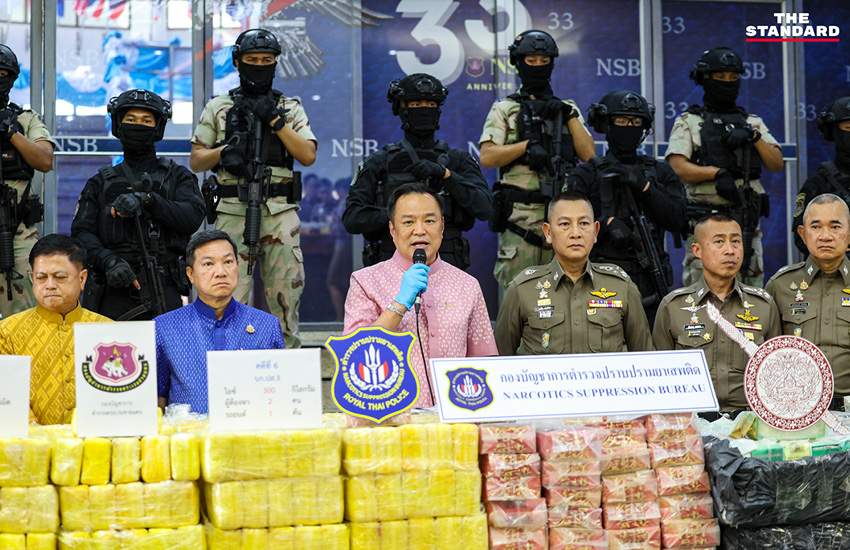 นายกฯนำแถลงผลงานปราบยาเสพติด ยึด ยาบ้ากว่า 33.8 ล้านเม็ด ไอซ์-คีตามีน รวม กว่า 1.3 ตัน ใน 12 วัน 3