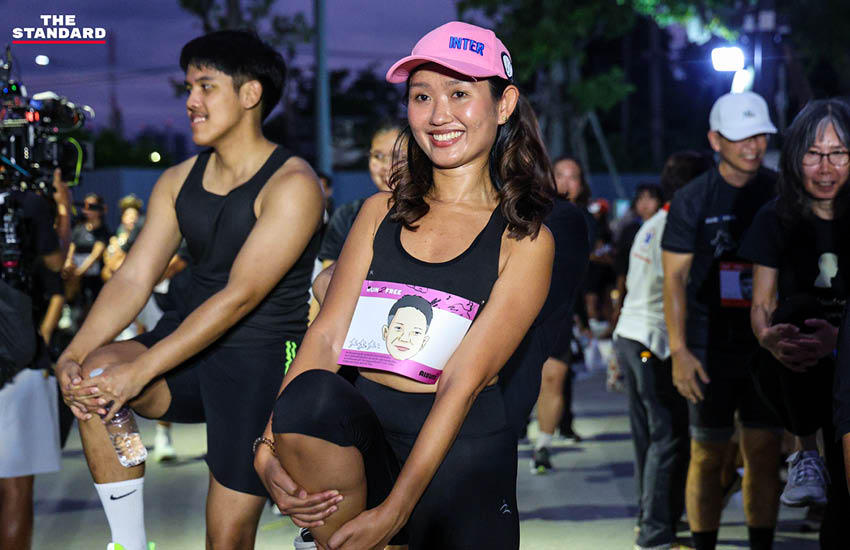 ‘Run2Free วิ่งเพื่อเสรีภาพ’ เส้นชัย รัฐสภา เรียกร้องคืนอิสรภาพผู้ต้องขังคดีการเมือง 1