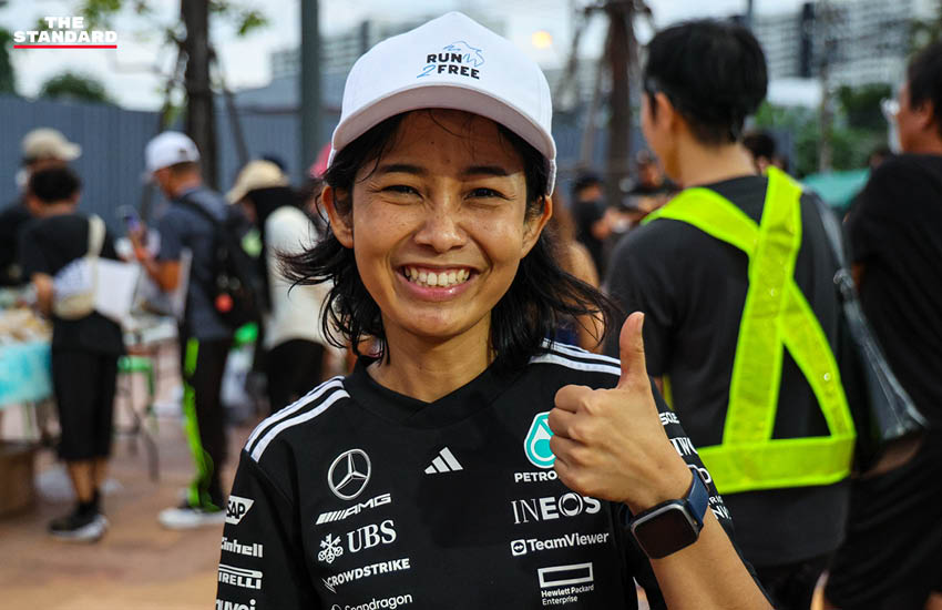 ‘Run2Free วิ่งเพื่อเสรีภาพ’ เส้นชัย รัฐสภา เรียกร้องคืนอิสรภาพผู้ต้องขังคดีการเมือง 5
