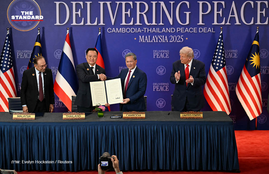 ‘สู่สันติภาพ’ ไทย-กัมพูชา ลงนามถ้อยแถลงหารือฯ ทรัมป์-อันวาร์ เป็นสักขีพยาน 1