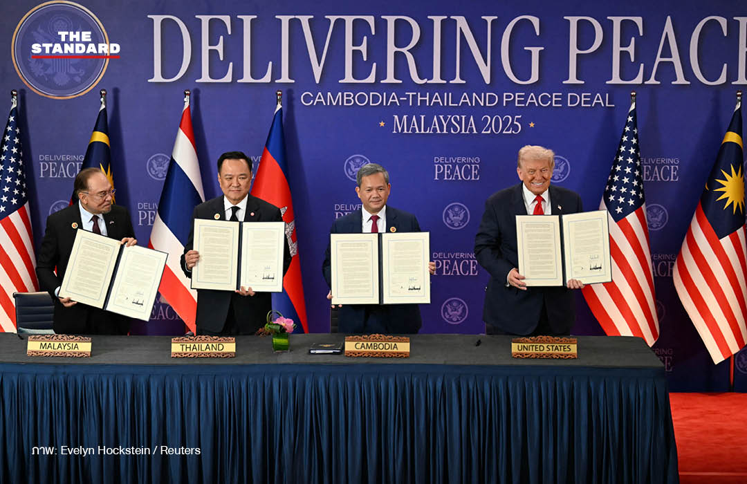 ‘สู่สันติภาพ’ ไทย-กัมพูชา ลงนามถ้อยแถลงหารือฯ ทรัมป์-อันวาร์ เป็นสักขีพยาน 3