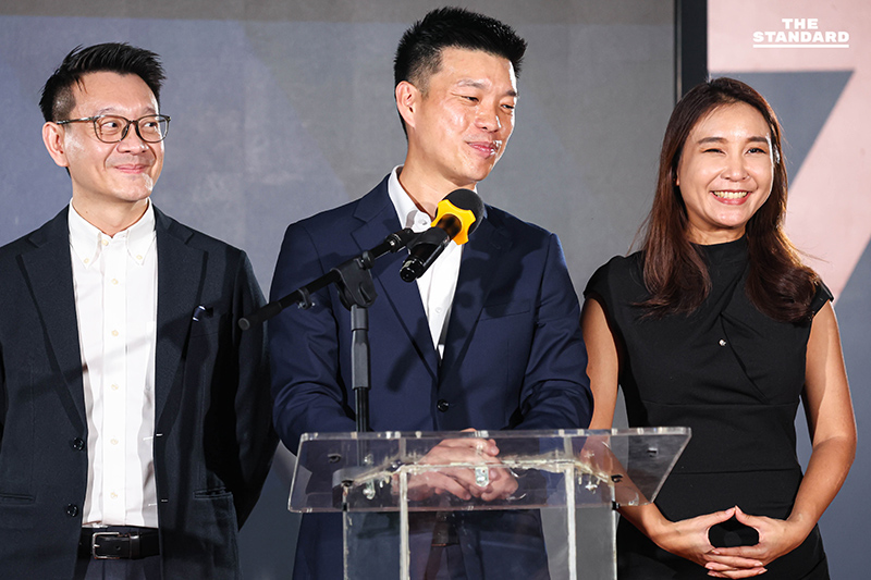 ประมวลภาพ เปิด 3 แคนดิเดตนายกฯ **พรรคประชาชน** แจงบทบาทชัดไม่มีกล่องสุ่ม 2