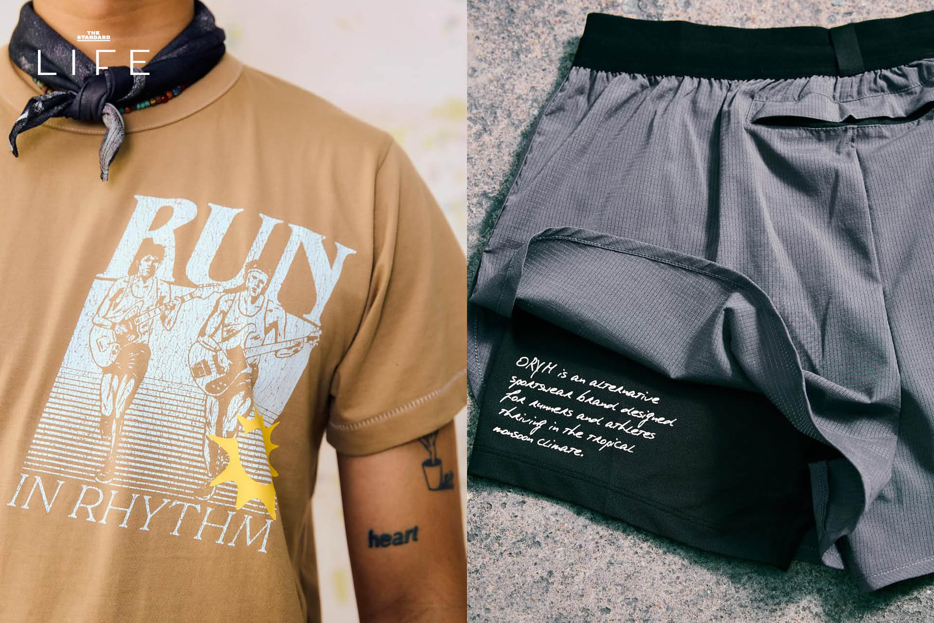 ORYM และเสื้อผ้าแอคทีฟแวร์ที่ถูกออกแบบมาเพื่อสภาพอากาศร้อนชื้น