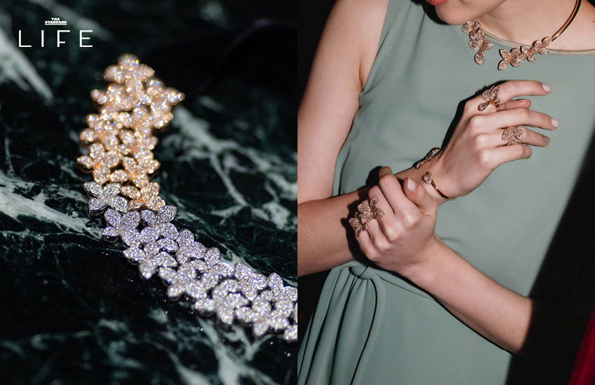 เอมมี่ มรกต ในชุดแฟชั่นที่โดดเด่น