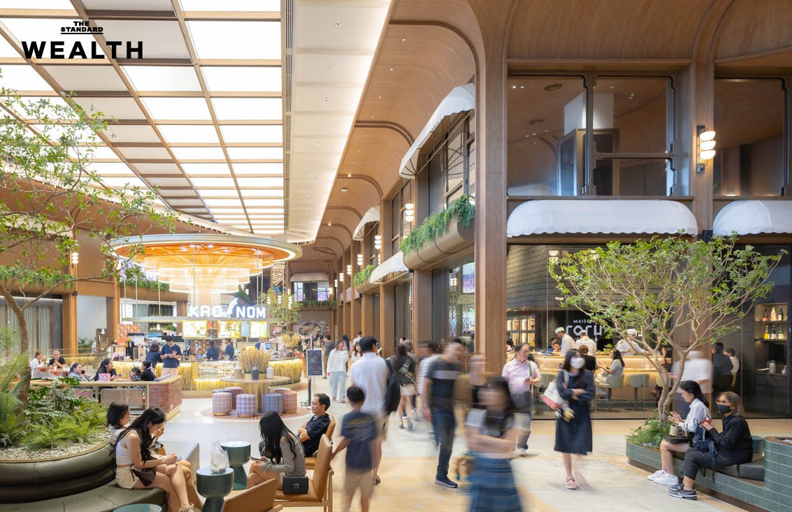 ภาพทางเข้าหรือบรรยากาศภายในศูนย์การค้า Central Park