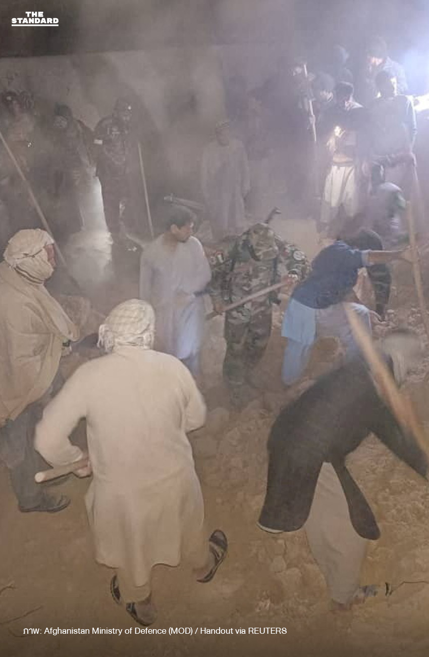 เหตุแผ่นดินไหว 6.3 ใน อัฟกานิสถาน เสียชีวิตแล้ว 10 คน 4