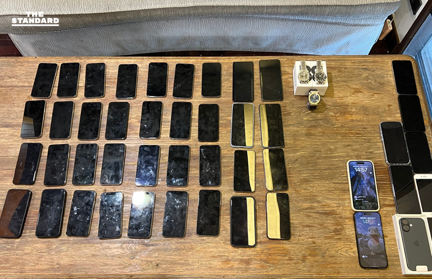 บุกรังแก๊งสแกมเมอร์ จับ 4 ชาวจีน ย้ายฐานจาก กัมพูชา ซุก กลางกรุงฯ ใช้ เอไอ ตัดคลิปหลอกเพื่อนร่วมชาติ 3