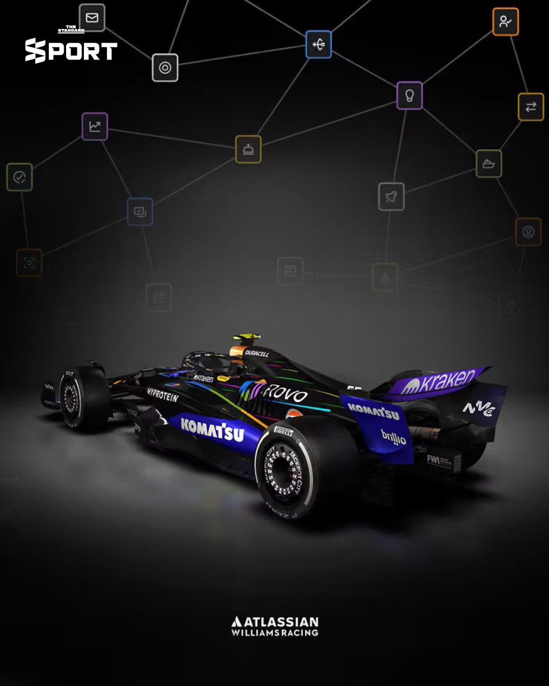 All-Black in Vegas Williams เปิดตัวดีไซน์รถสุดล้ำ พร้อมลุย Las Vegas GP 2025 3