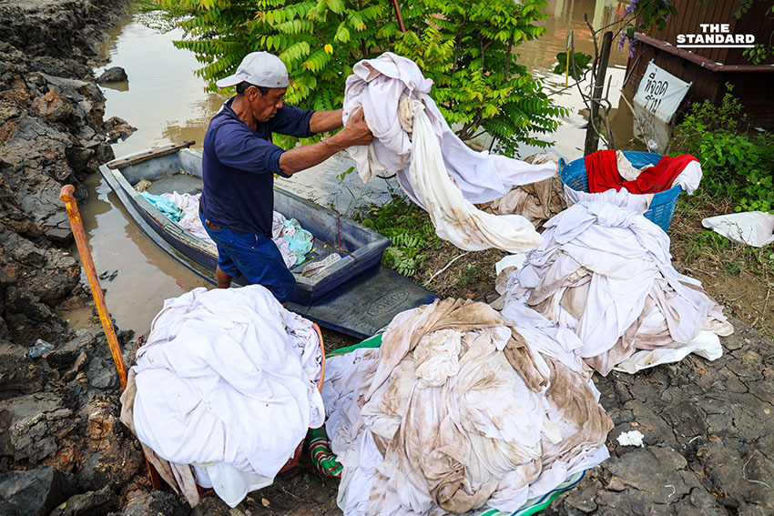 สำรวจสถานการณ์น้ำท่วม อ่างทอง ก่อนนายกฯ ลงพื้นที่เที่ยงวันนี้ 1