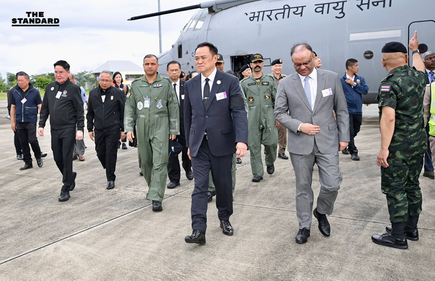 อนุทินลงพื้นที่ แม่สอด ส่ง ชาวอินเดียเหยื่อสแกมเมอร์กลับประเทศ 3