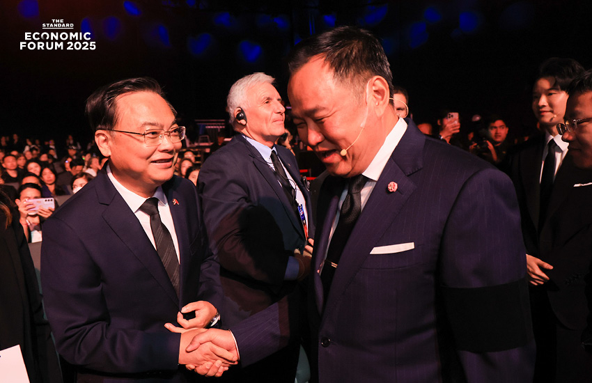 อนุทินเข้าร่วม THE STANDARD ECONOMIC FORUM 2025 พร้อมแสดงวิสัยทัศน์ ประเทศไทยในโลกใหม่ 5