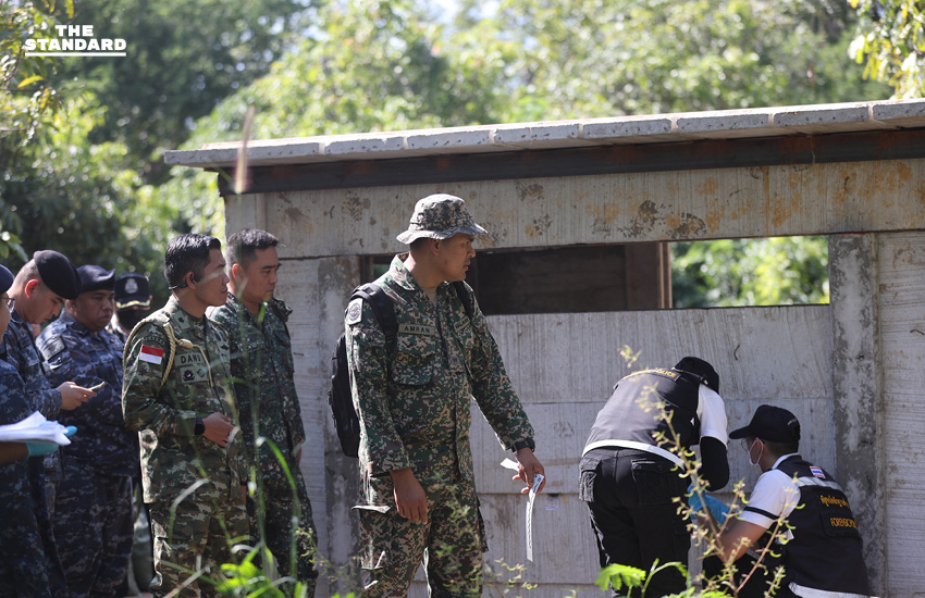 กองทัพไทย พา คณะ AOT ลงพื้นที่ หนองหญ้าแก้ว ตรวจสอบข้อเท็จจริง 4