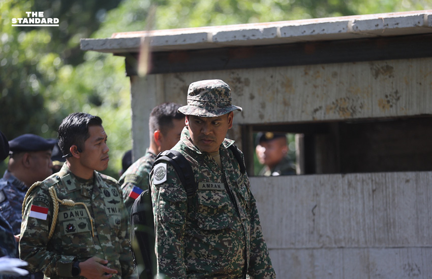 กองทัพไทย พา คณะ AOT ลงพื้นที่ หนองหญ้าแก้ว ตรวจสอบข้อเท็จจริง 5