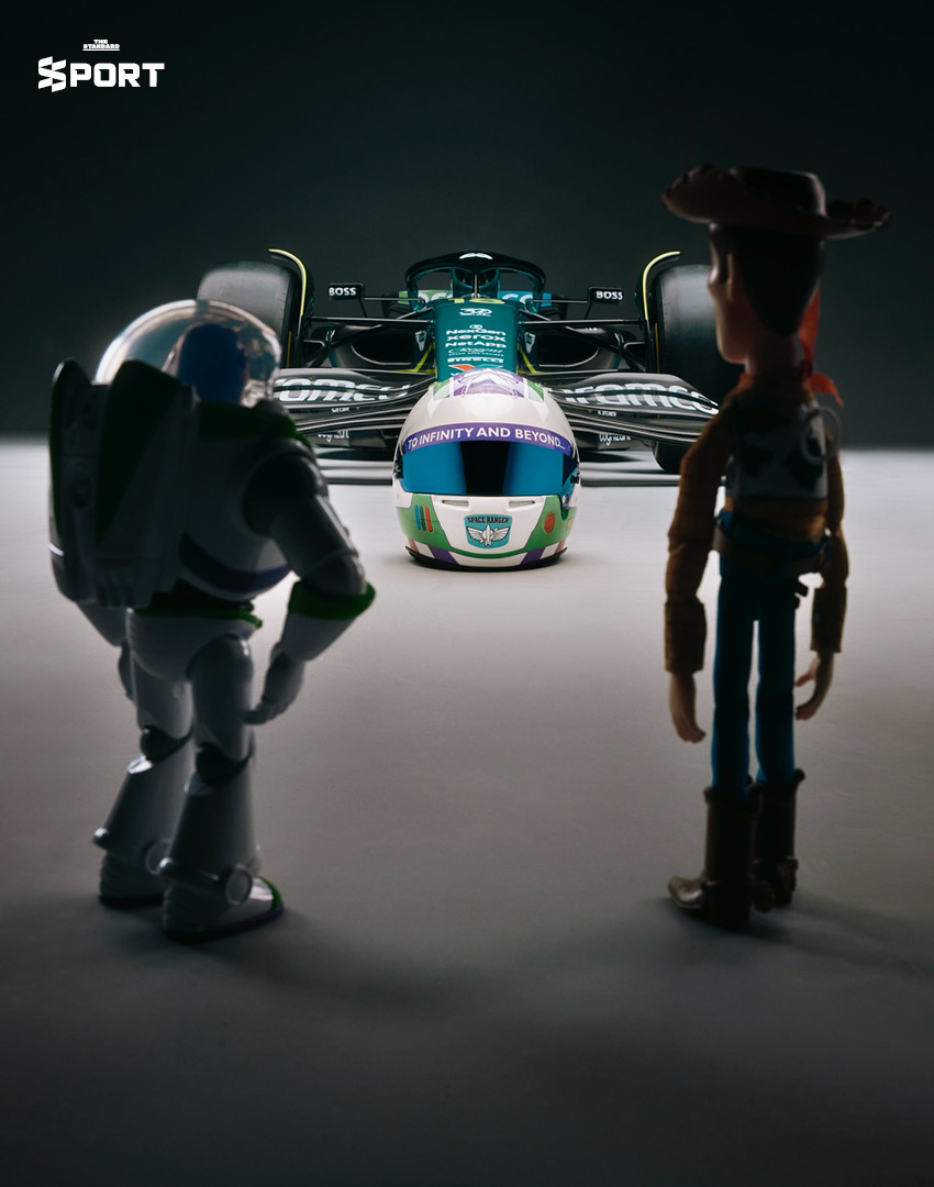 Aston Martin F1 Toy Story