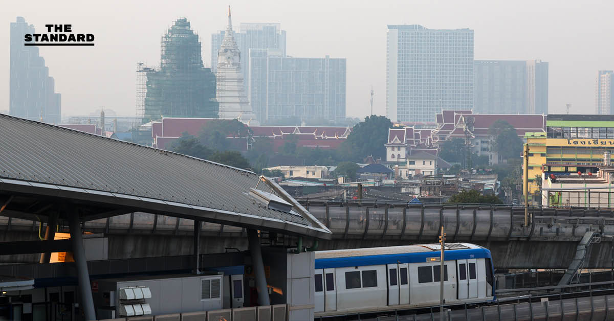 ฝุ่น กทม. ลดลง แต่บางพื้นที่เริ่มกระทบสุขภาพ แนะสวมหน้ากากและเลี่ยงกิจกรรมกลางแจ้ง