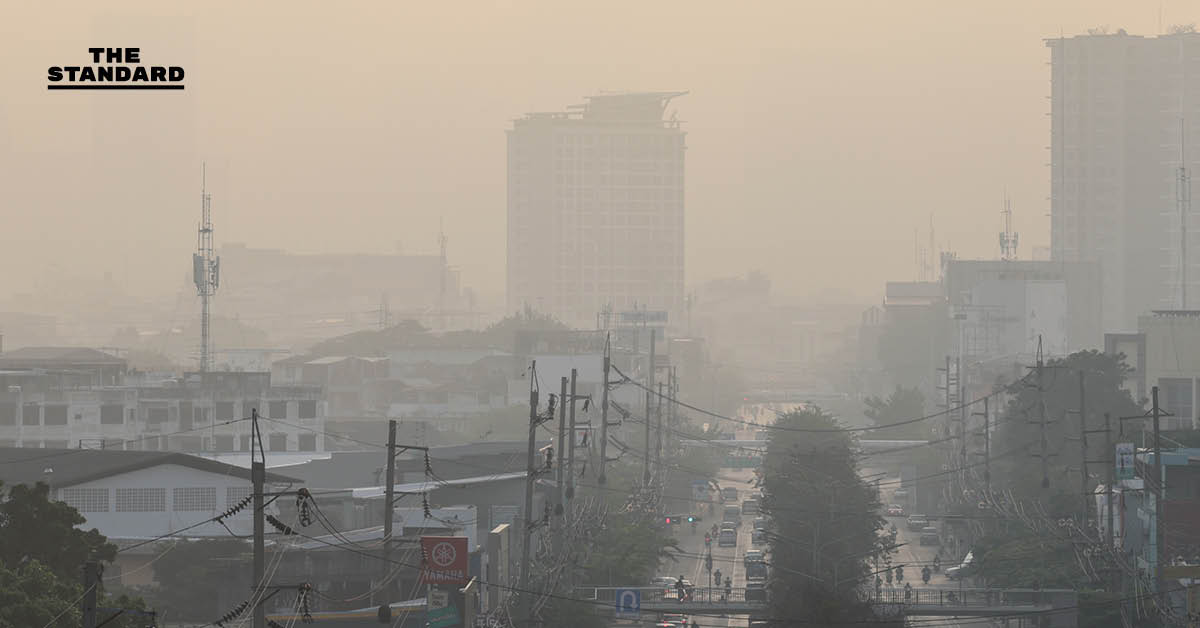 ค่าฝุ่น **PM2.5** ใน **กทม.** เช้านี้ อยู่ในระดับสีส้ม เริ่มมีผลกระทบต่อสุขภาพ **เขต บึงกุ่ม-บางรัก-หลักสี่** สูงสุด