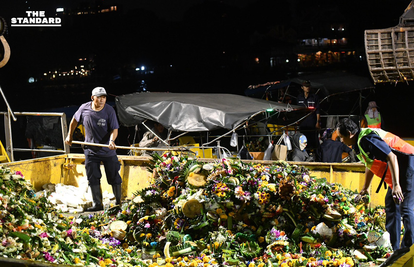 กทม.ลุยเก็บขยะกระทงข้ามคืน คาดยอดกระทงปี 68 ลดลง 2