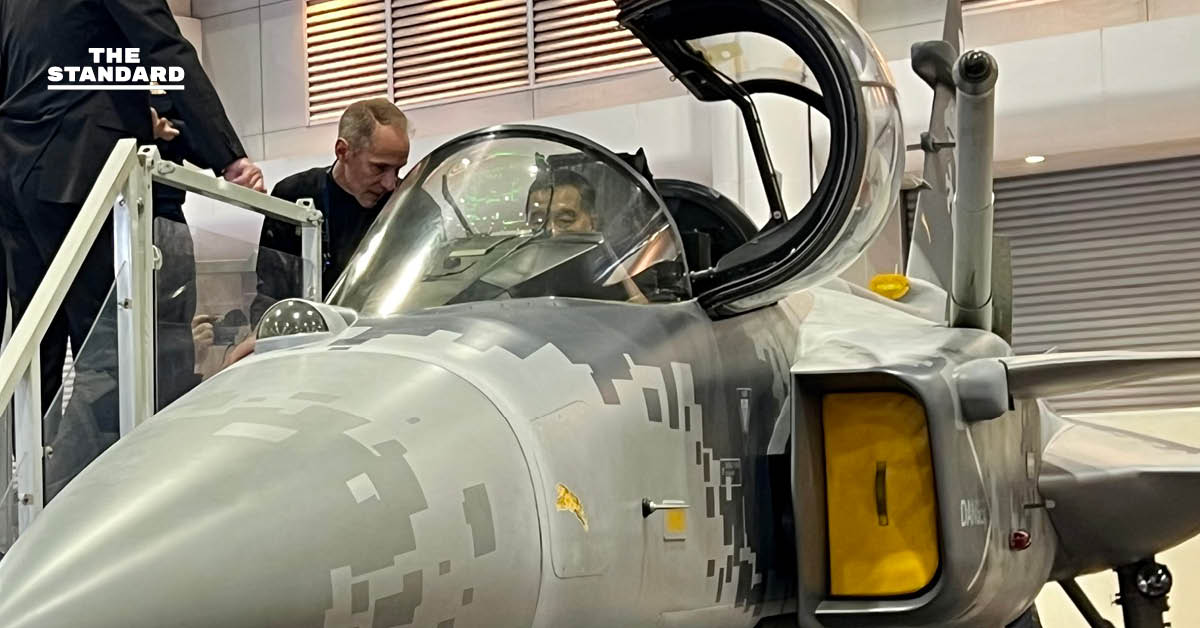 Defense & Security 2025 เปิดฉาก Saab โชว์ Gripen เปิดให้ขึ้นนั่ง ชัยเสรี เปิดตัวรถหุ้มเกราะใหม่