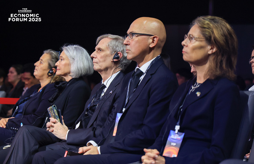 ทูต 10 ประเทศ ผู้แทนสถานทูต และองค์การระหว่างประเทศ ร่วมฟังวิสัยทัศน์นายกฯ งาน THE STANDARD ECONOMIC FORUM 2025 1