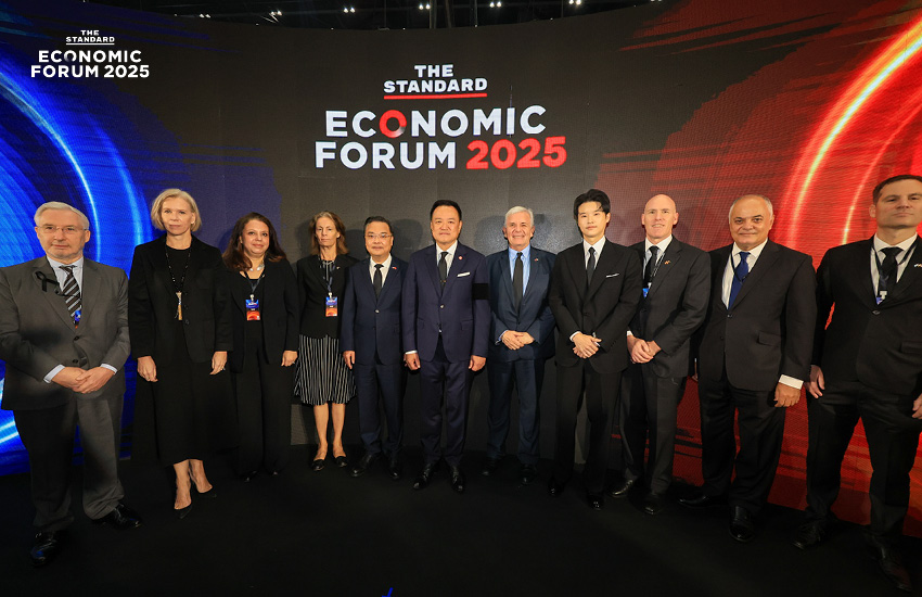 ทูต 10 ประเทศ ผู้แทนสถานทูต และองค์การระหว่างประเทศ ร่วมฟังวิสัยทัศน์นายกฯ งาน THE STANDARD ECONOMIC FORUM 2025 11