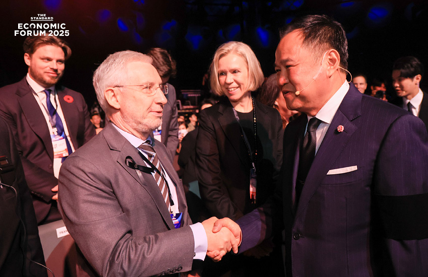 ทูต 10 ประเทศ ผู้แทนสถานทูต และองค์การระหว่างประเทศ ร่วมฟังวิสัยทัศน์นายกฯ งาน THE STANDARD ECONOMIC FORUM 2025 6