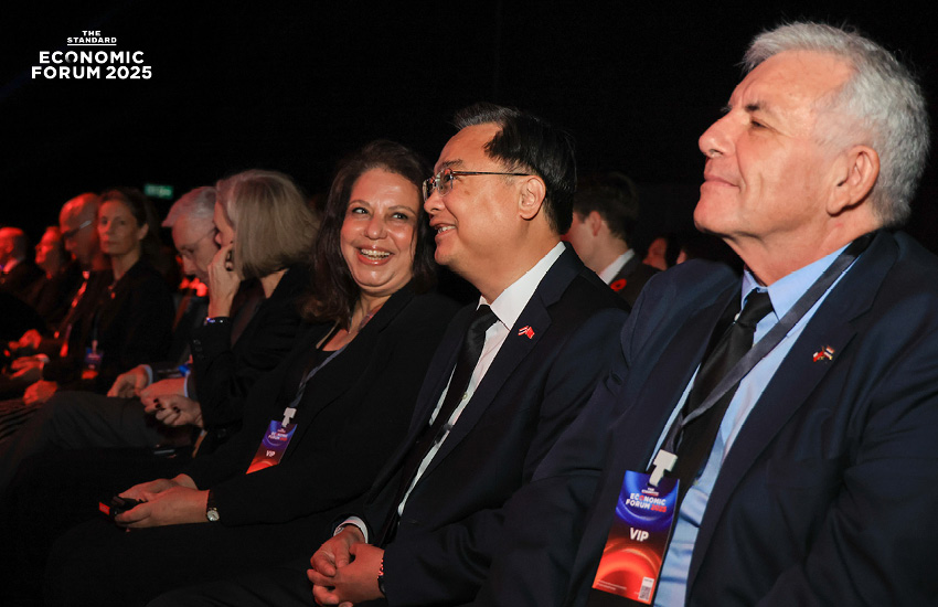 ทูต 10 ประเทศ ผู้แทนสถานทูต และองค์การระหว่างประเทศ ร่วมฟังวิสัยทัศน์นายกฯ งาน THE STANDARD ECONOMIC FORUM 2025 7