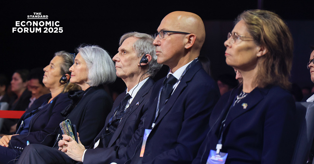 ทูต 10 ประเทศ ผู้แทนสถานทูต และองค์การระหว่างประเทศ ร่วมฟังวิสัยทัศน์นายกฯ งาน THE STANDARD ECONOMIC FORUM 2025