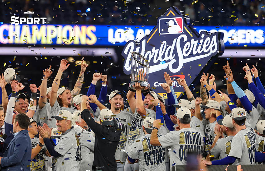 ดอดเจอร์ส ฉลองแชมป์ เวิลด์ซีรีส์ สมัยที่ 9 สุดยิ่งใหญ่ 3