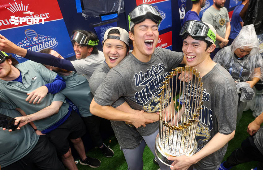 ดอดเจอร์ส ฉลองแชมป์ เวิลด์ซีรีส์ สมัยที่ 9 สุดยิ่งใหญ่ 4